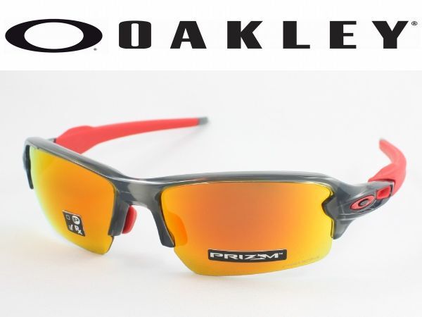 OAKLEY オークリー OO9271-3061 FLAK2.0 フラック2.0 スポーツサングラス GREY SMOKE アジアンフィット_画像1