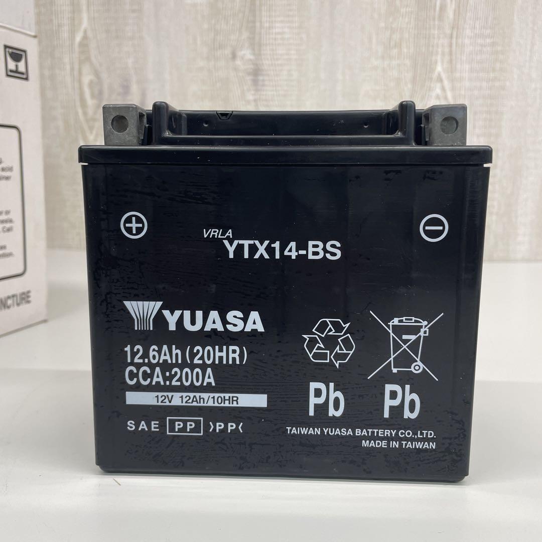 YUASA YTX14-BS 未使用品_画像1