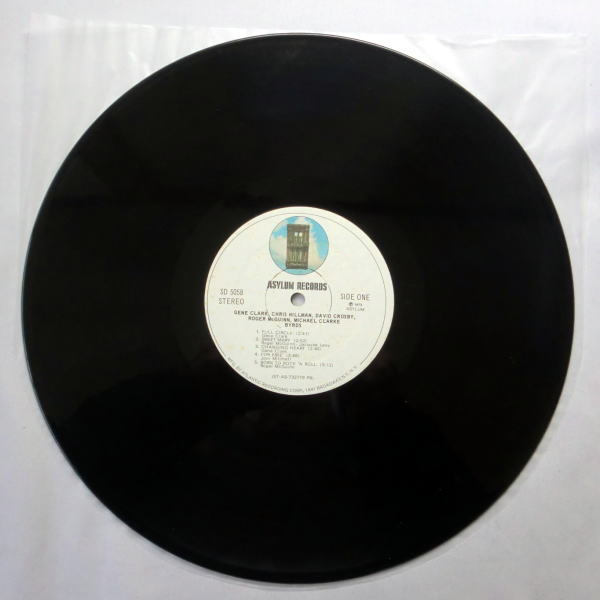 LP「バーズ／Byrds」USA輸入盤 1973年 ASYLUM RECORDS 品番SD-5058 再生確認済音飛びなし 注意：帯歌詞カードなし