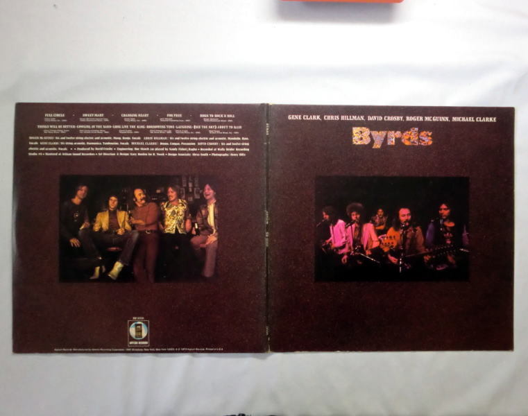 LP「バーズ／Byrds」USA輸入盤 1973年 ASYLUM RECORDS 品番SD-5058 再生確認済音飛びなし 注意：帯歌詞カードなし