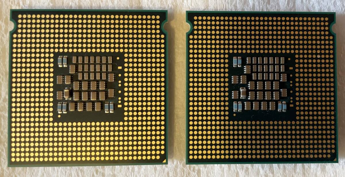 【美品】INTEL Xeon 5150 2.66GHz SL9RU【同一ロット2個セット】_画像2