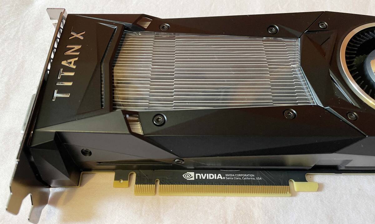 【美品】NVIDIA Titan X Pascal 12GB GDDR5X【生産終了品】_画像3