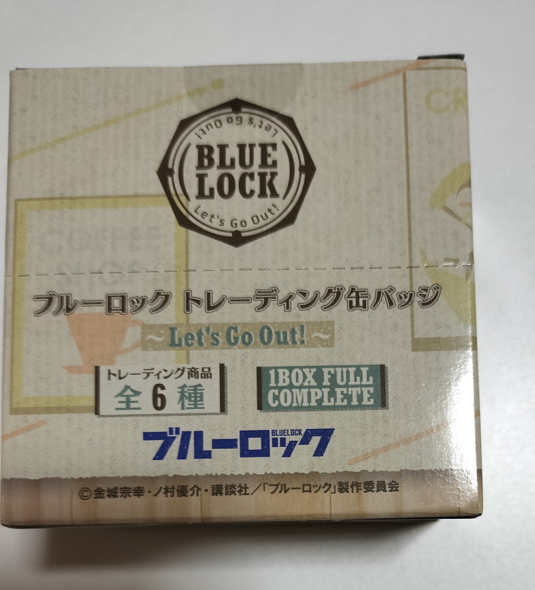 未使用　ブルーロック　Let's Go Out!　缶バッジ　バッジ　レッツゴーアウト　潔世一　蜂楽廻　千切豹馬　凪誠士郎　御影玲王　糸師凛_画像3