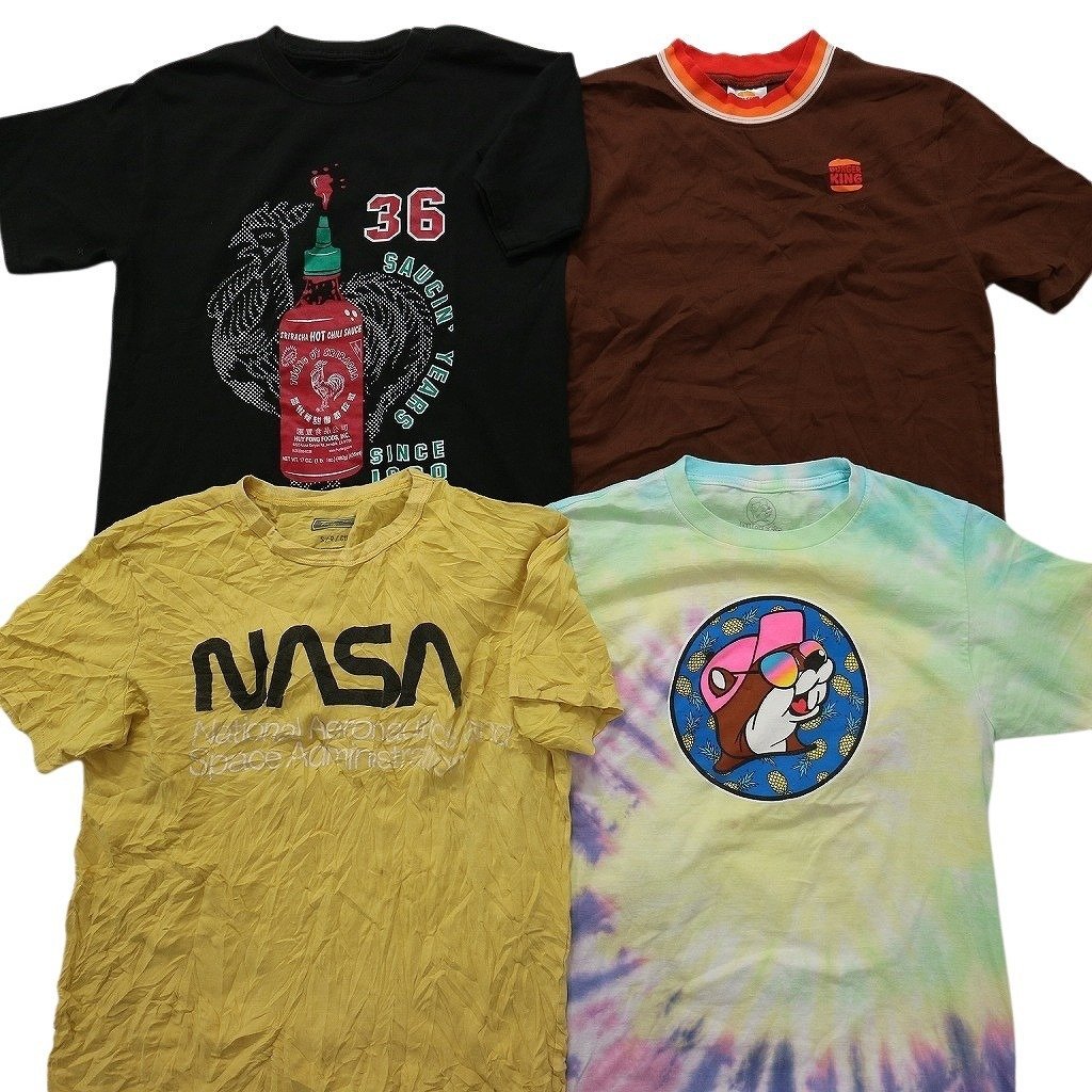 古着卸 まとめ売り 有名企業 半袖Tシャツ 16枚セット (メンズ S ) NASA バッキーズ マクドナルド TS7 MR5053 1円スタート_画像4