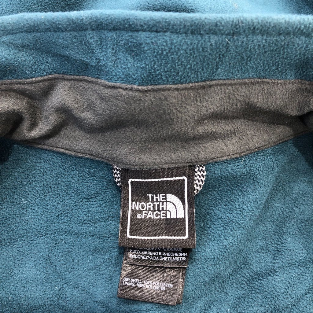 THE NORTH FACE ノースフェイス WINDWALL フリースジャケット アウター アウトドア キャンプ ブルー (メンズ XL) 中古 古着 P7419_画像5