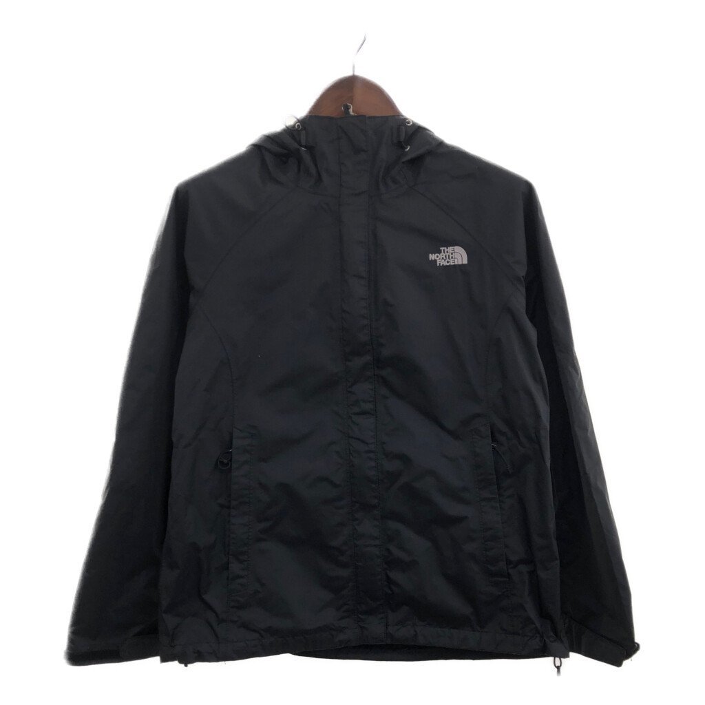 THE NORTH FACE ノースフェイス DRYVENT マウンテンパーカー アウター アウトドア 防水 ブラック (レディース L) 中古 古着 P7561_画像1