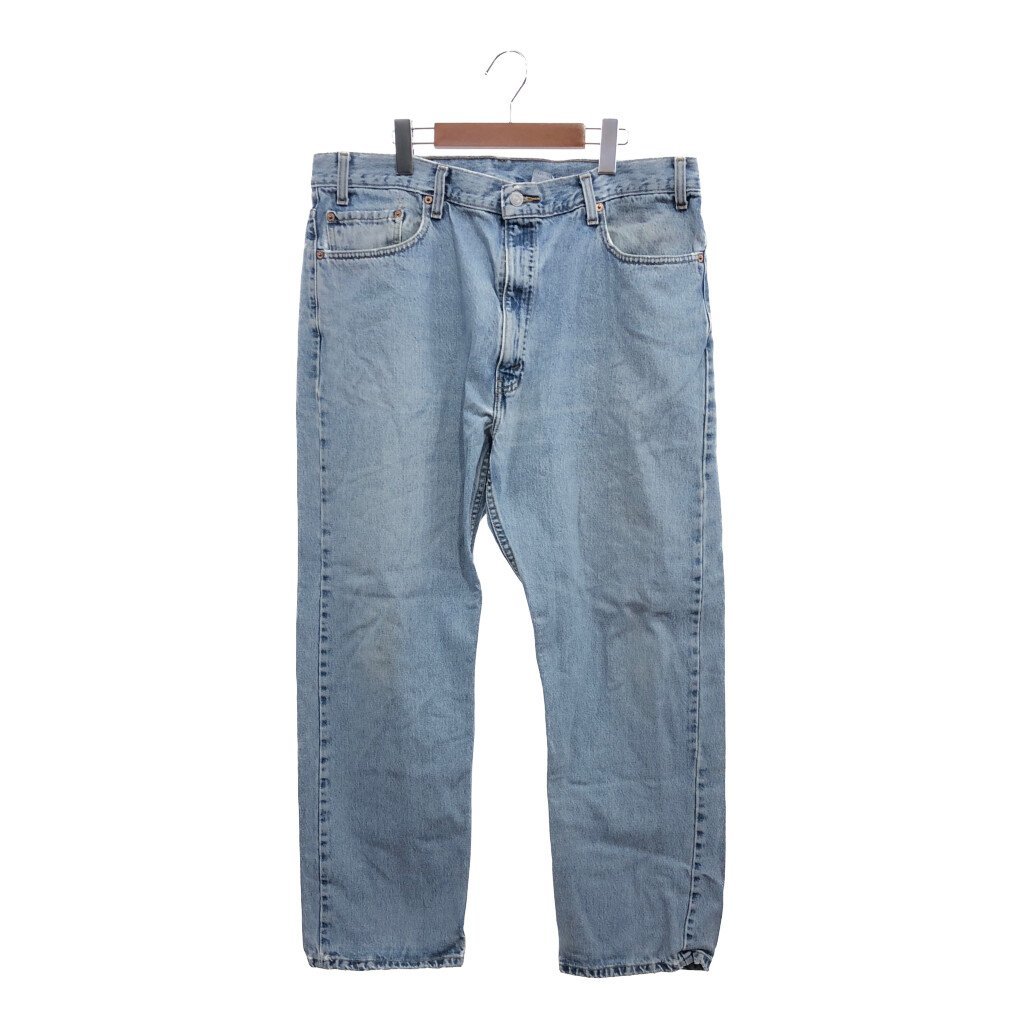 2000年代～ Levi's リーバイス 505 ストレート デニムパンツ ボトムス アメカジ 大きいサイズ ブルー (メンズ W40 L30) 中古 古着 P7630