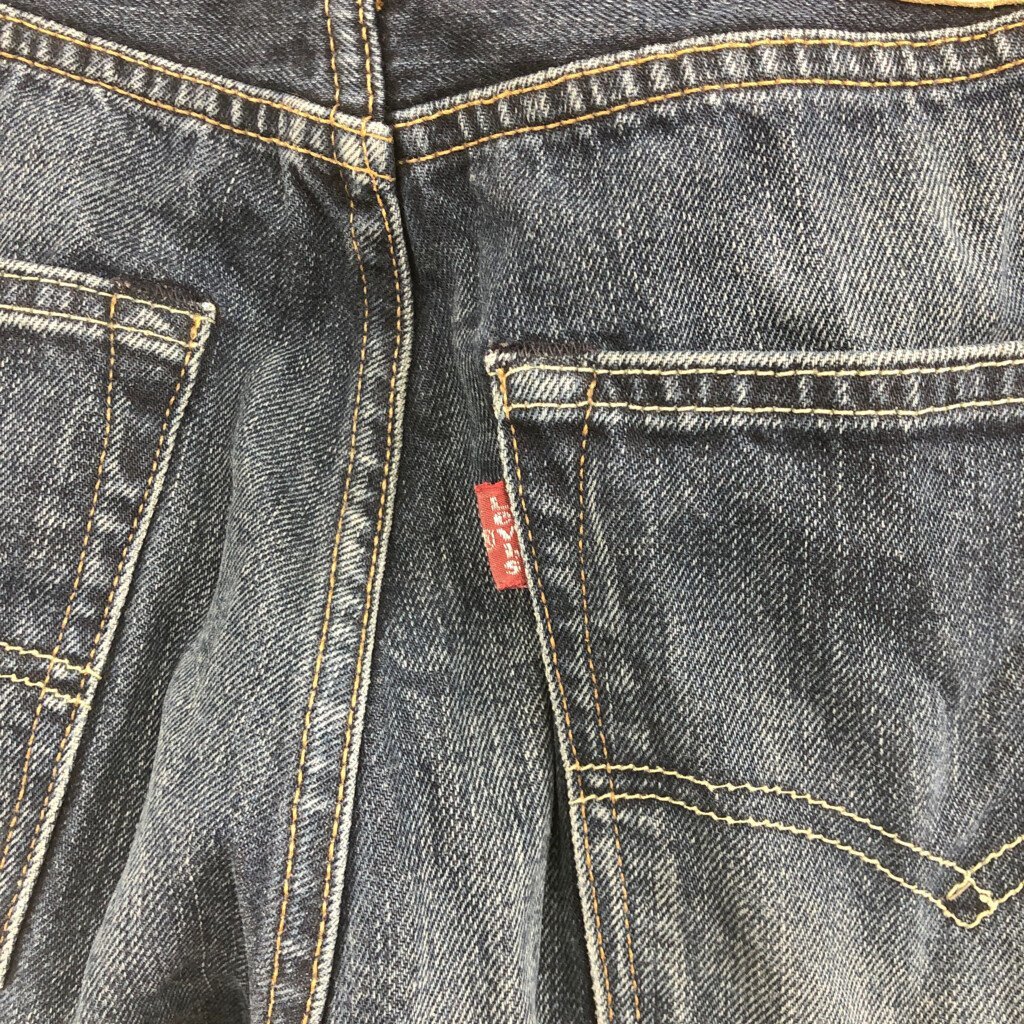 Levi's リーバイス 501 ストレート デニムパンツ ボトムス アメカジ ブルー (メンズ 32/32) 中古 古着 P8250_画像4