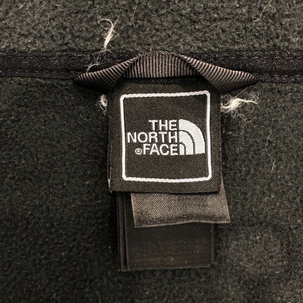 THE NORTH FACE ノースフェイス フリースジャケット アウトドア ブラック (レディース S) P3784 1円スタート_画像4