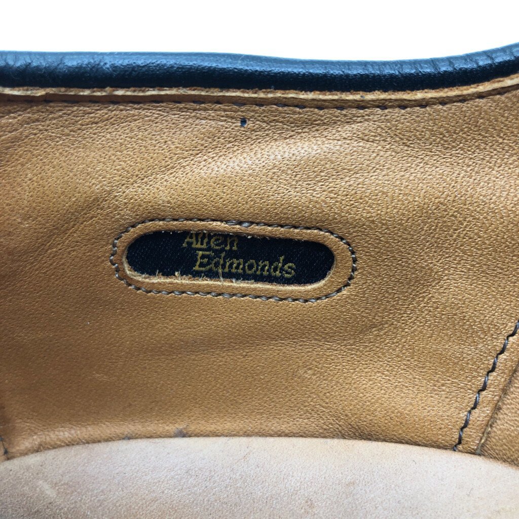 USA製 Allen Edmonds アレンエドモンズ Chester ウィングチップ レザーシューズ ブラック (メンズ 10 1/2 C) 中古 古着 KA0699_画像10