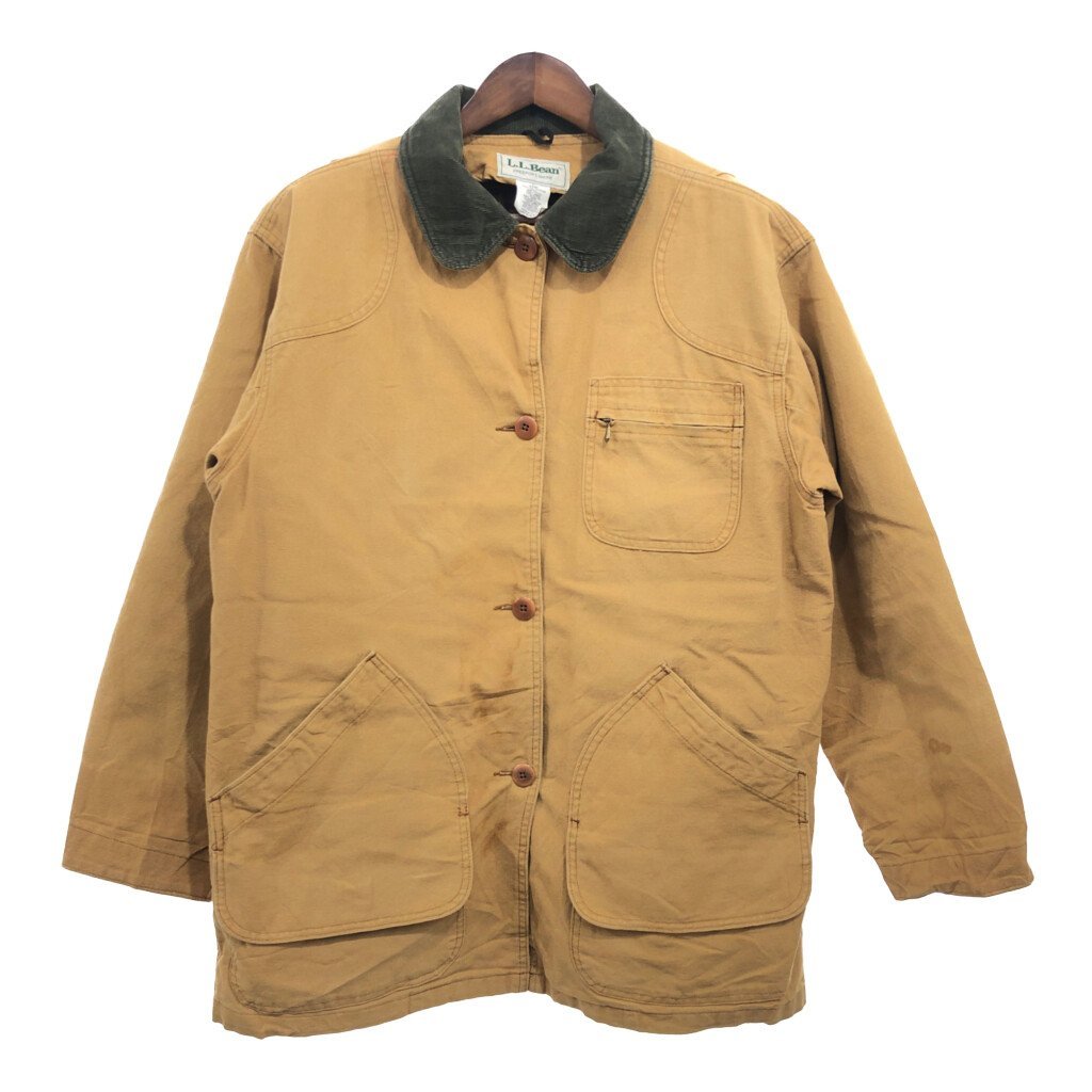 『1年保証』 70年代 USA製 L.L.Bean エルエルビーン フィールドコート ハンティング アウトドア ヴィンテージ (レディース L) 中古 古着 P8604 女性用