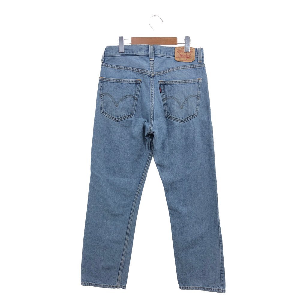 Levi's リーバイス 505 レギュラーフィット デニムパンツ ボトムス アメカジ ブルー (メンズ 32/32) 中古 古着 P9283_画像2