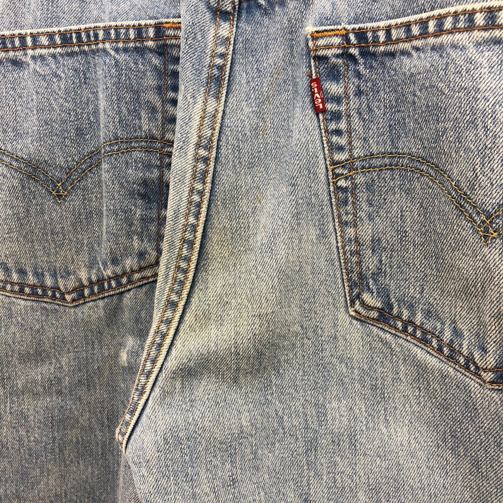 2000年代〜 Levi's リーバイス 505 ストレート デニムパンツ ボトムス アメカジ 大きいサイズ ブルー (メンズ W38 L30) 中古 古着 P9437_画像5