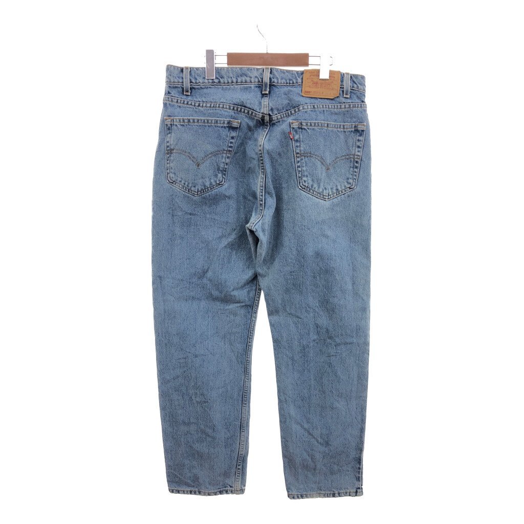 90年代 Levi's リーバイス 505 テーパード デニムパンツ ボトムス アメカジ 大きいサイズ ブルー (メンズ 36×30) 中古 古着 P9525_画像2