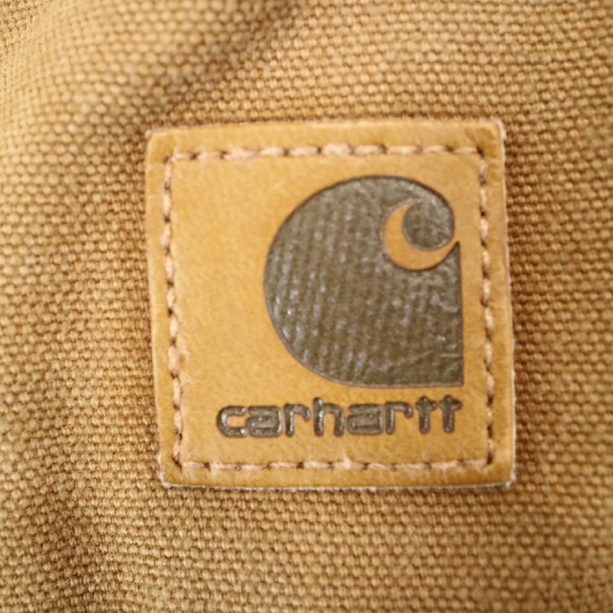 SALE///// Carhartt カーハート オーバーオール サロペット ワークウェア 作業着 アメカジ ストリート キャメル ( メンズ XL ) M6130_画像8