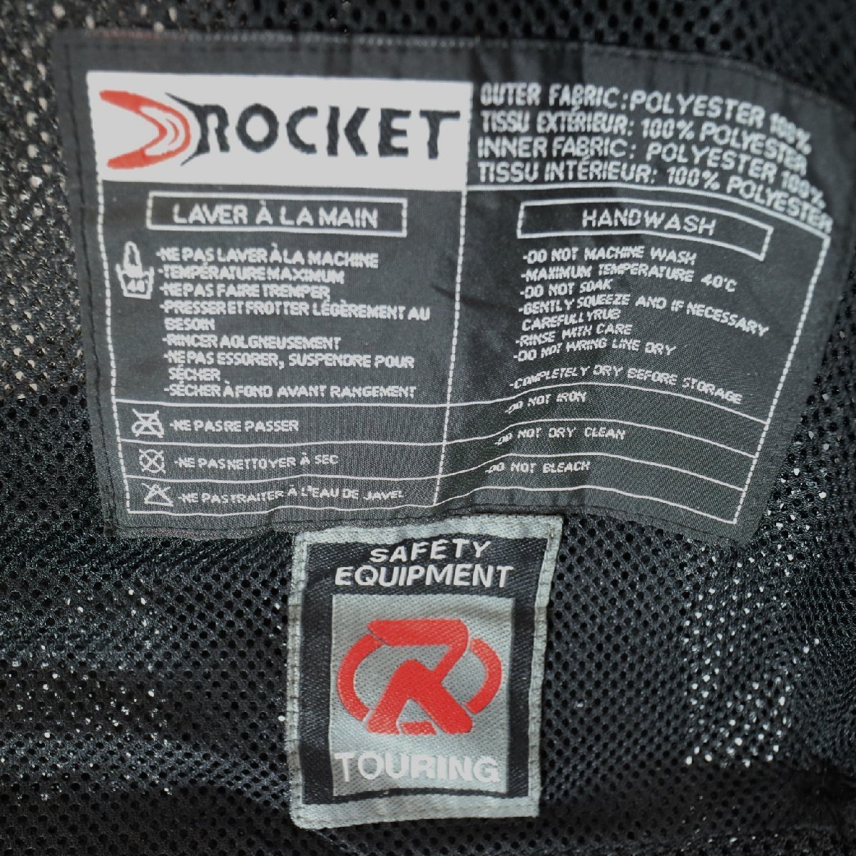 SALE///// JOE ROCKET レーシングジャケット モーターサイクル サーキット バイカー 走行用 ツーリング グレー ( メンズ M ) M7986_画像7
