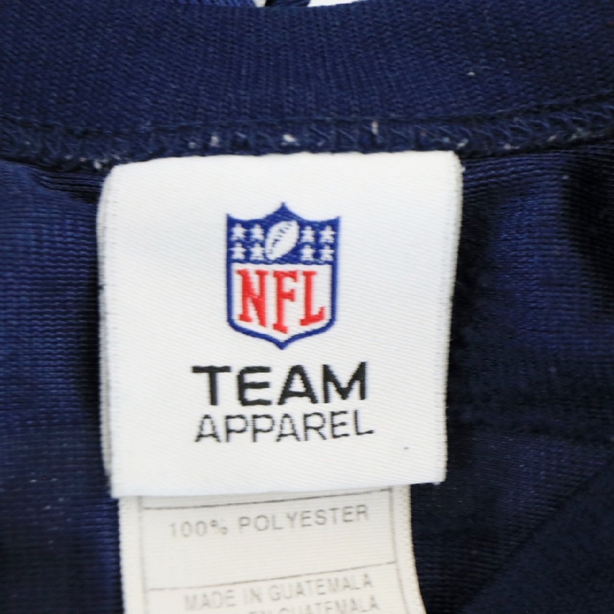SALE///// NFL TEAM APPAREL ダラス・カウボーイズ ゲームシャツ プロチーム ジェイソン・ウィッテン ネイビー ( メンズ L ) N1621_画像9