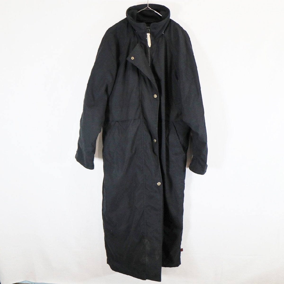 SALE///// WOOLRICH ウールリッチ マキシ丈 中綿 コート 防寒 アウター ブラック ( レディース M ) N1628_画像1