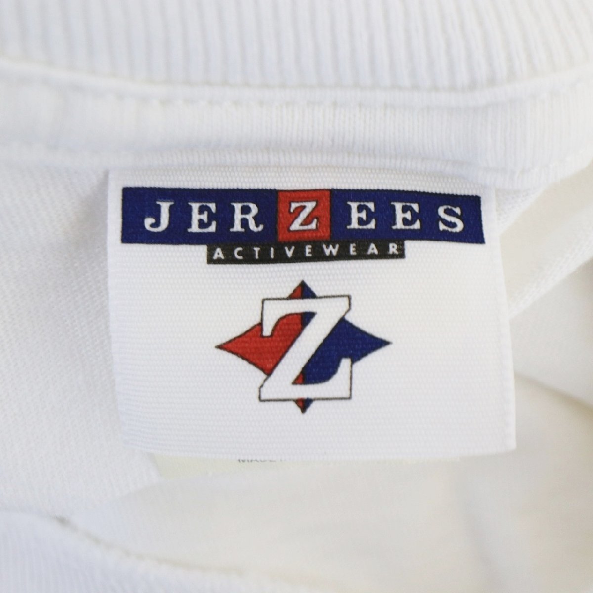 SALE///// JERZEES Kingston社 グラフィック 両面 プリント 半袖 Tシャツ 企業 大きいサイズ ホワイト ( メンズ XL ) N1261_画像7
