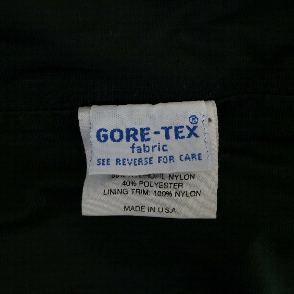 SALE///// 90s USA製 Marmot マーモット GORE-TEX シェルジャケット アウトドア キャンプ 防寒 アウター ブラック ( メンズ M ) N1916_画像9