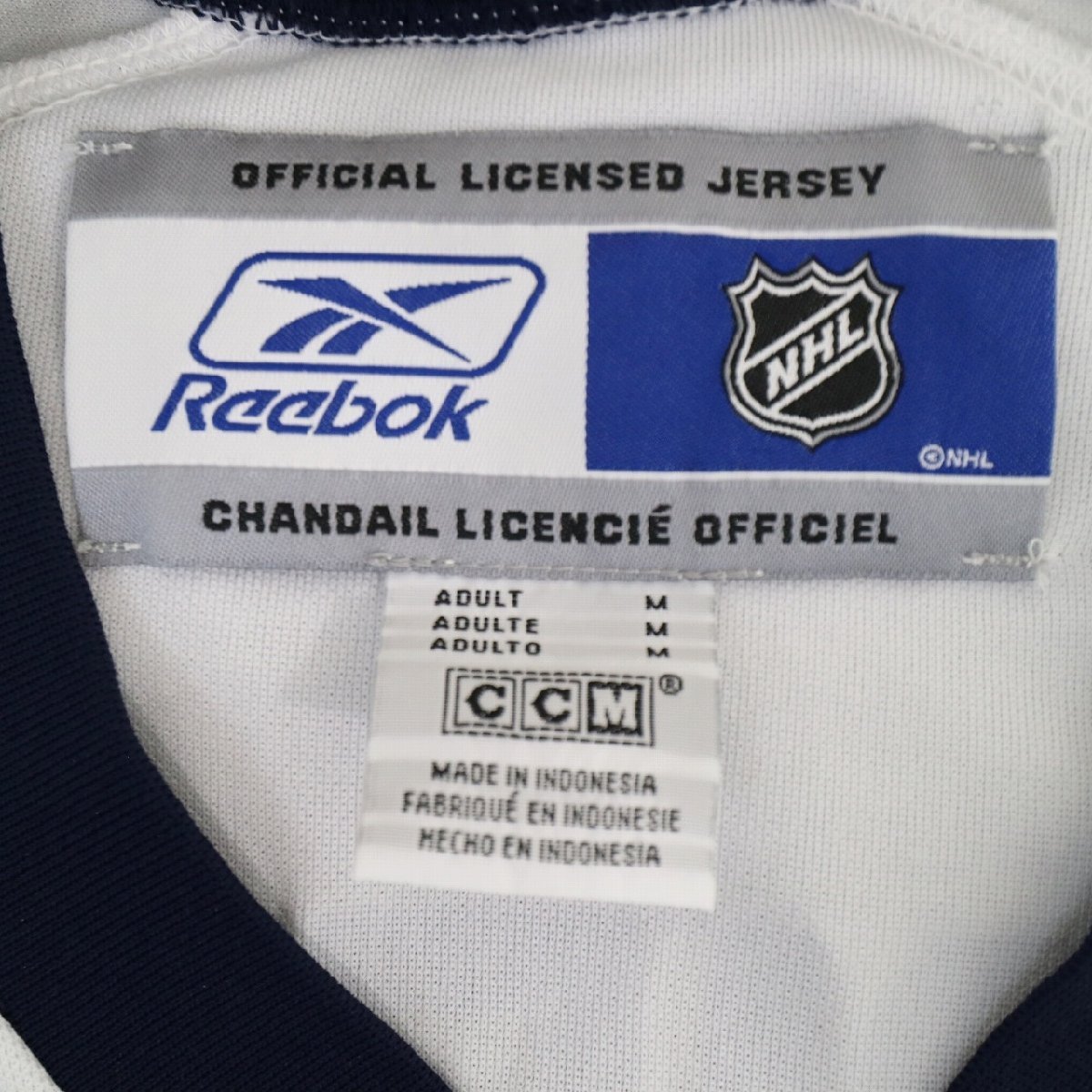 SALE///// Reebok リーボック NHL ニューヨーク・アイランダース ゲームシャツ プロチーム ホッケー スポーツ ( メンズ M ) N2664_画像9