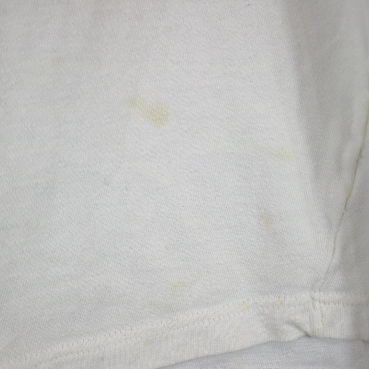 SALE///// ケアレス・ウィスパー 半袖 プリントTシャツ ジョージ・マイケル ソロ曲 フロントプリント ホワイト ( メンズ XL ) N3311_画像7