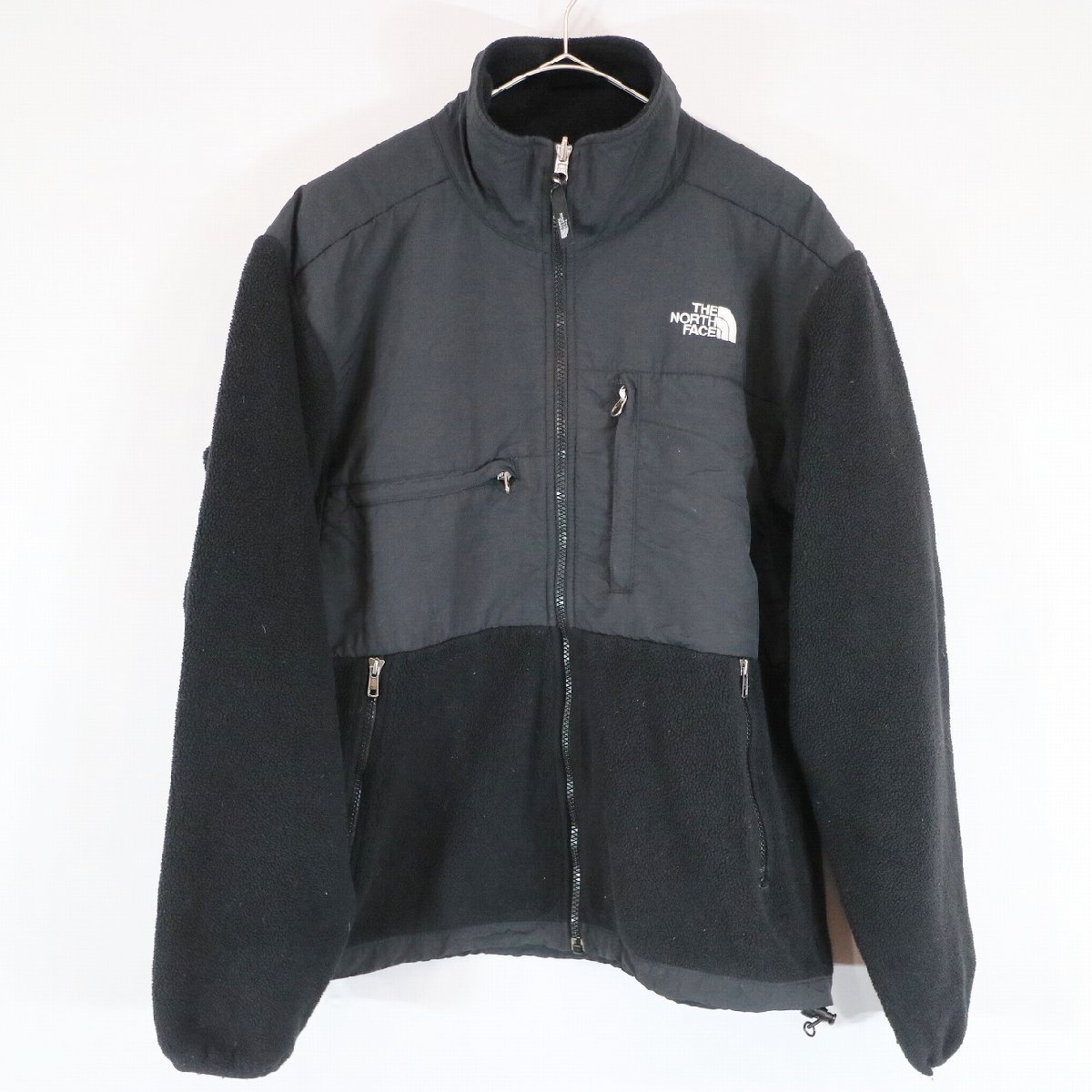 SALE///// THE NORTH FACE ノースフェイス デナリ フリースジャケット アウトドア キャンプ ブラック ( メンズ S ) N3166_画像1