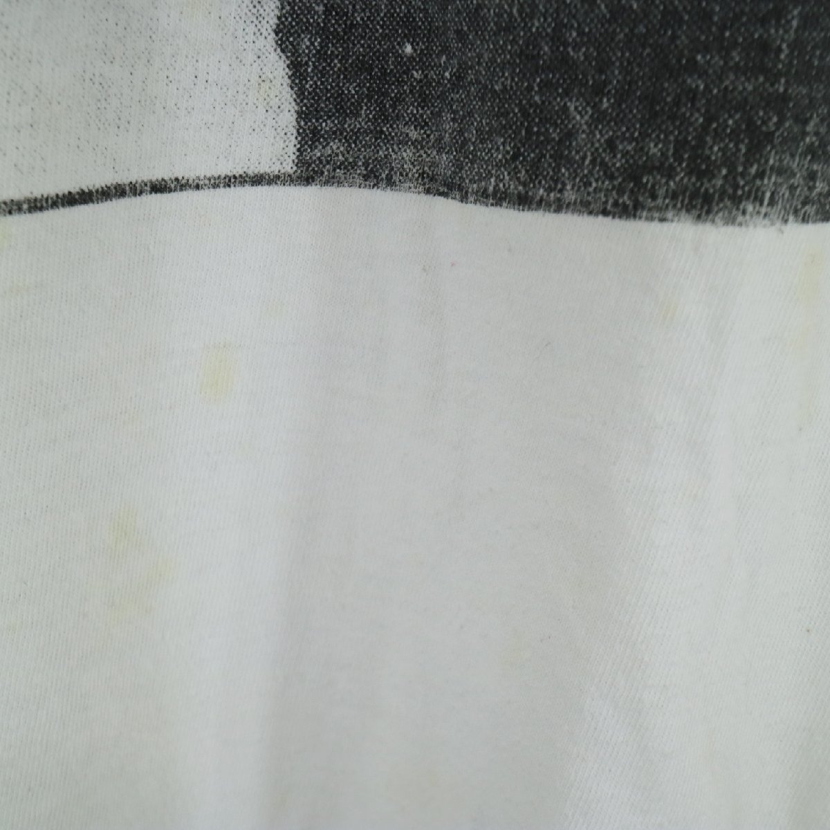 SALE///// ケアレス・ウィスパー 半袖 プリントTシャツ ジョージ・マイケル ソロ曲 フロントプリント ホワイト ( メンズ XL ) N3311_画像6