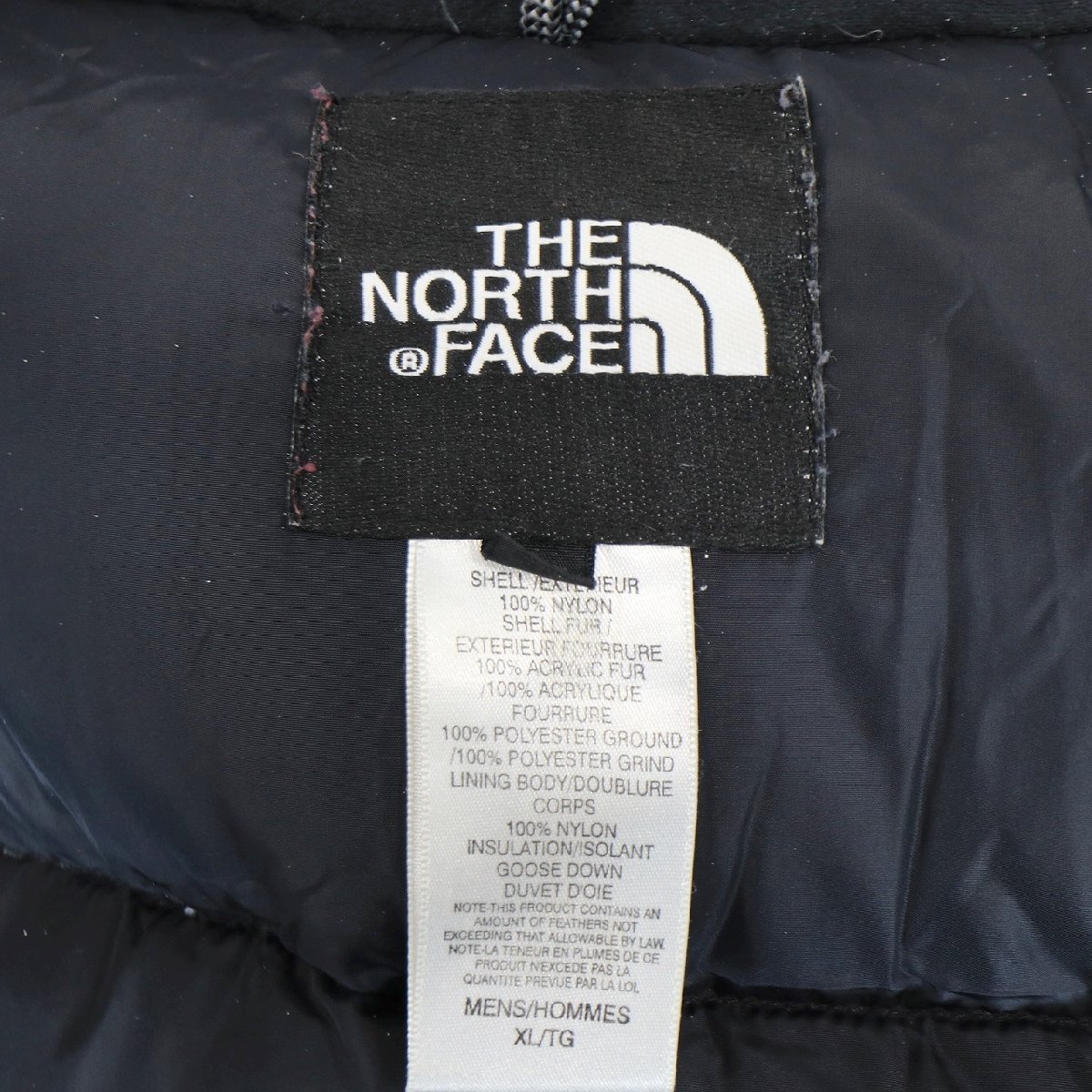 SALE///// THE NORTH FACE ノースフェイス HYVENT マクマードジャケット アウトドア キャンプ 防寒 ブラック ( メンズ XL ) N3900_画像6
