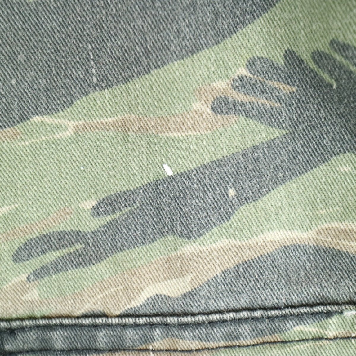 SALE///// 民間品 ROTHCO BDUパンツ モチーフ ミリタリー アメリカ軍 軍服 タイガーカモ 迷彩柄 ( メンズ XLサイズ相当 ) N3950_画像3