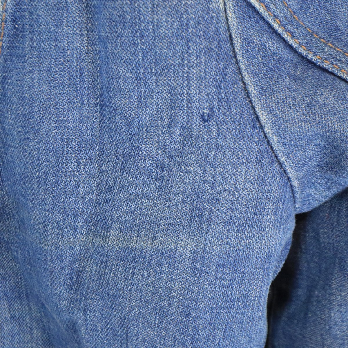 SALE///// Ｗrangler ラングラー 裏地ボア デニムジャケット ジージャン アメカジ ストリート ブルー ( メンズ M ) N4869の画像3