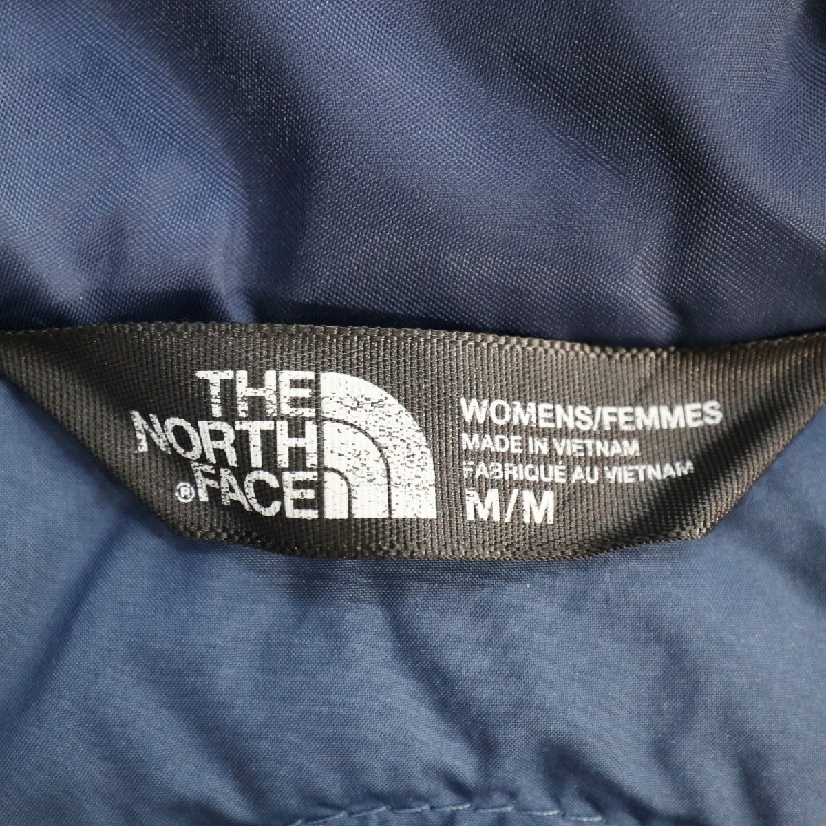 SALE///// THE NORTH FACE ノースフェイス ダウンジャケット 550フィルパワー アウトドア 登山 防寒 ネイビー( レディース M ) 4/ m8124_画像10