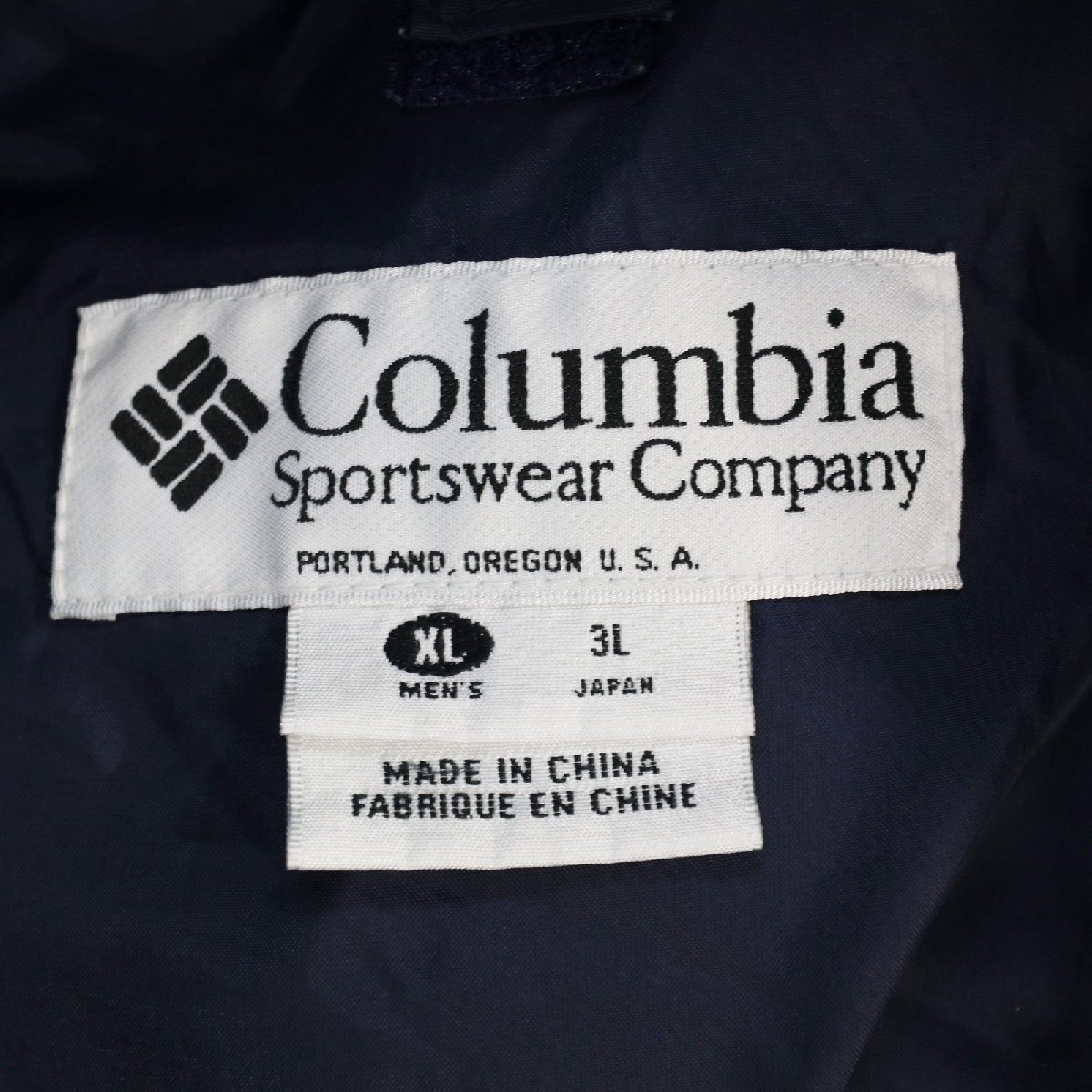 SALE///// Columbia コロンビア West Ridgeマウンテンジャケット ナイロンジャケット ネイビー系/黒 ( メンズ XL ) 3/ m8384_画像9