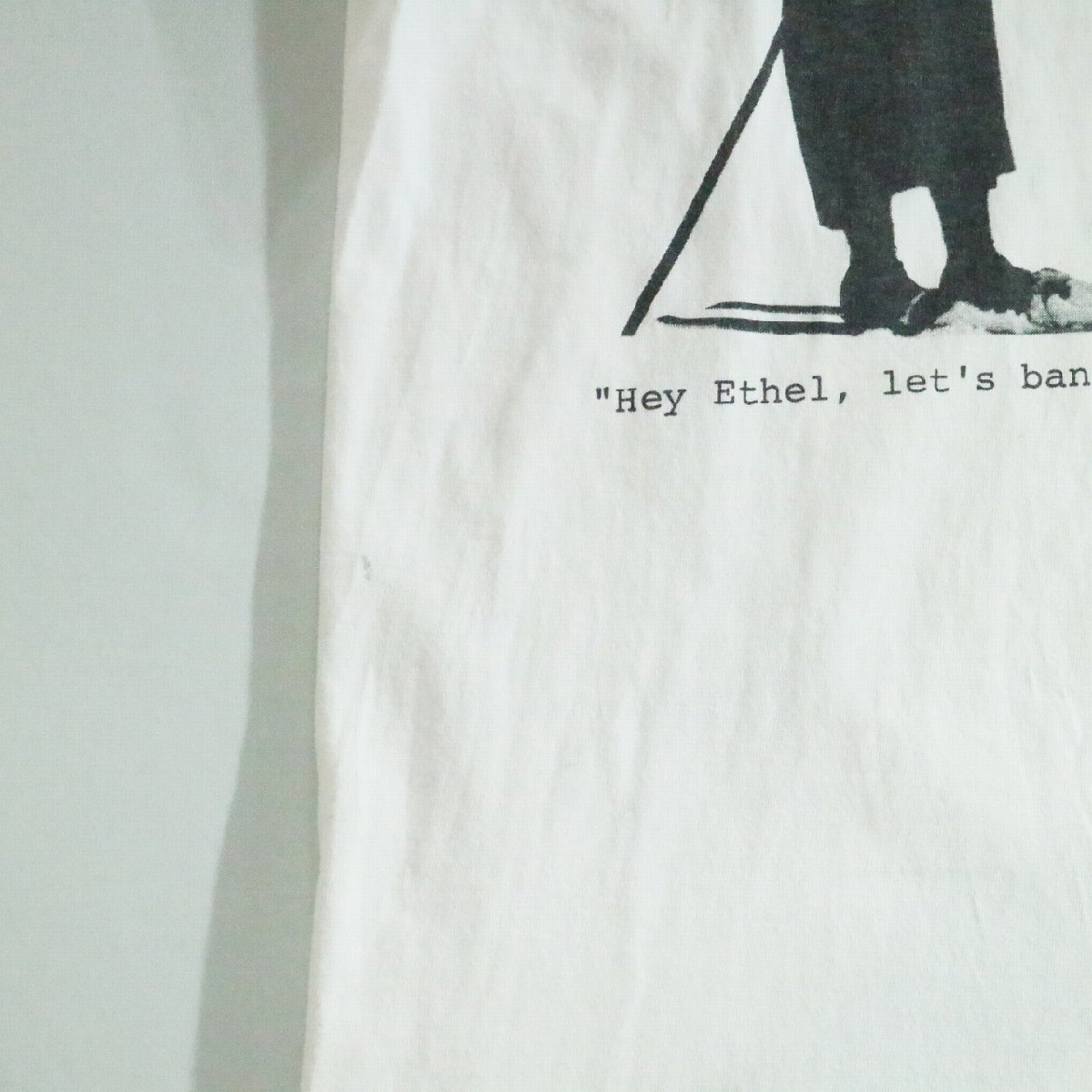 SALE///// 【SALE】F□80年代 USA製 CYRK SPORT Vail Bumps Tシャツ 半袖 スキー プリント ホワイト 白 (XL) 大きいサイズ k8808_画像5