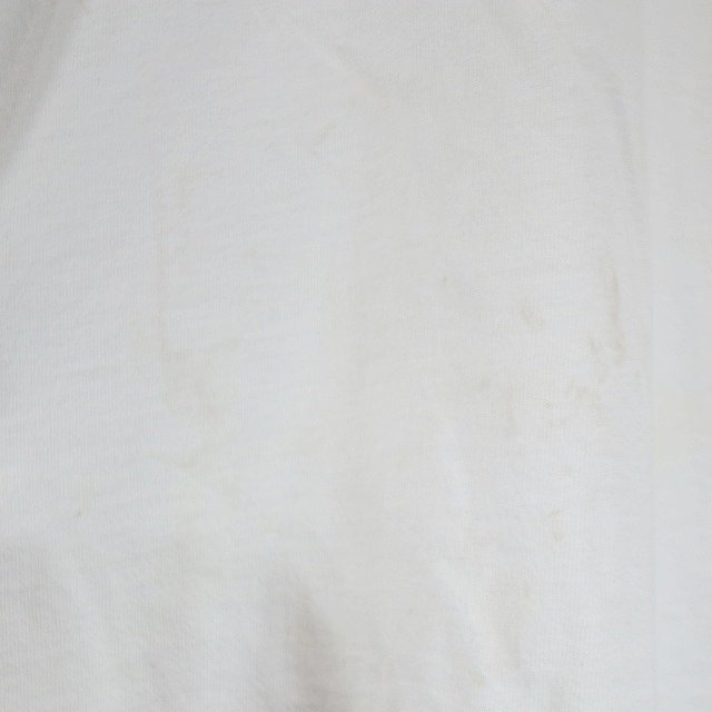 SALE///// 90s USA製 All Sport 半袖 企業Tシャツ VISA ワンポイントロゴ シンプル ホワイト ( メンズ XL ) M9747_画像5