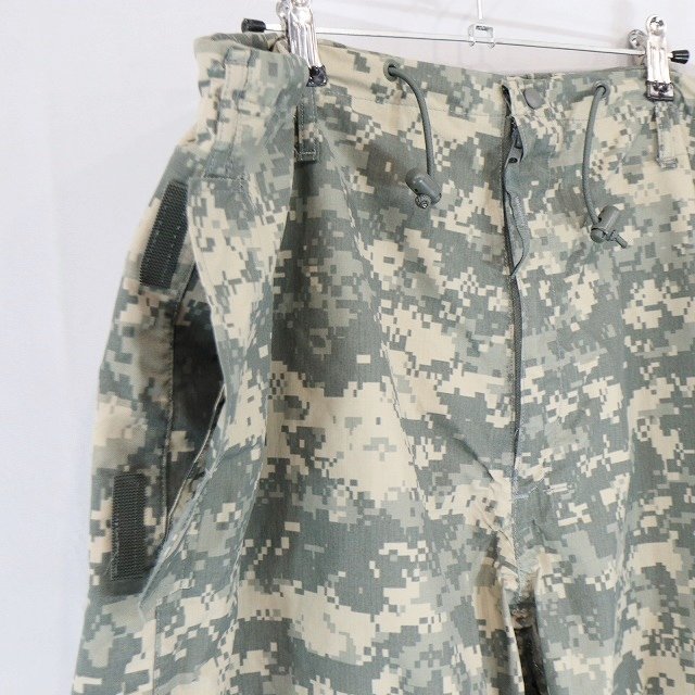 SALE///// 00s 米軍 実物 US.ARMY ECWCS GORE-TEXパンツ ミリタリー アメリカ軍 軍服 撥水加工 迷彩柄 ( メンズ L-R ) M9852_画像5