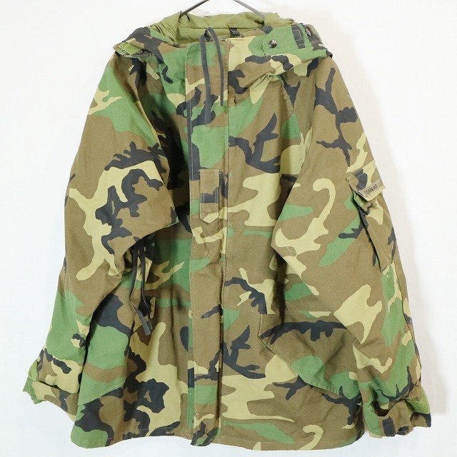 SALE///// 90s 米軍 実物 U.S.ARMY ECWCS GEN1 GORE-TEXパーカージャケット ミリタリー 迷彩柄 ( メンズ L-S ) 5/ m9115