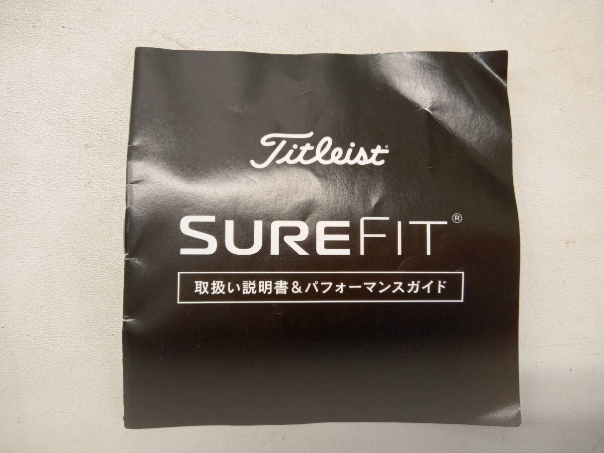 ★即決！★Titleist/タイトリスト★トルクレンチ・ポーチ付★Titleist SUREFITシステム★説明書有★_画像4