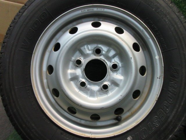 スチール 14インチ 14x4.5J PCD114.3 +? 5H 165R14 LT 8PR 4本　ボンゴ バネット 等　　2024.1.20.O.1-A50_画像5