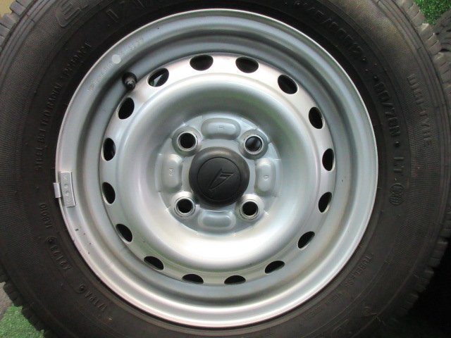 ダイハツ 純正 スチール 12インチ 12x4.00B PCD100 +? 4H 145/80R12 4本　ハイゼット 等　　2024.2.3.O.1-A50_画像5