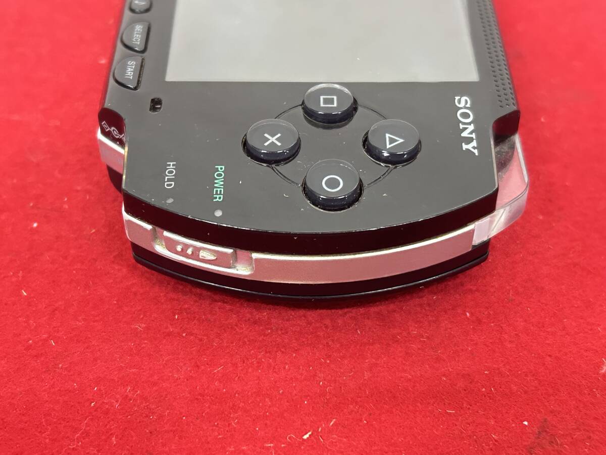 M-5607 【同梱不可】980円～ 現状品　SONY/ソニー　PSP　プレイステーションポータブル　PSP-1000　ブラック　黒　ゲーム機　通電不可　_画像3