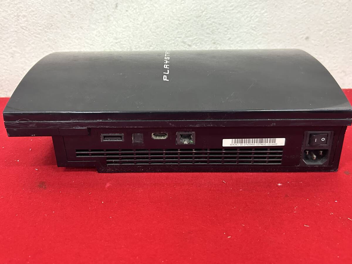 M-5671 【同梱不可】980円～ 現状品　PlayStation3　プレステ3　CECHH00　ブラック　ゲーム機　テレビゲーム　_画像5