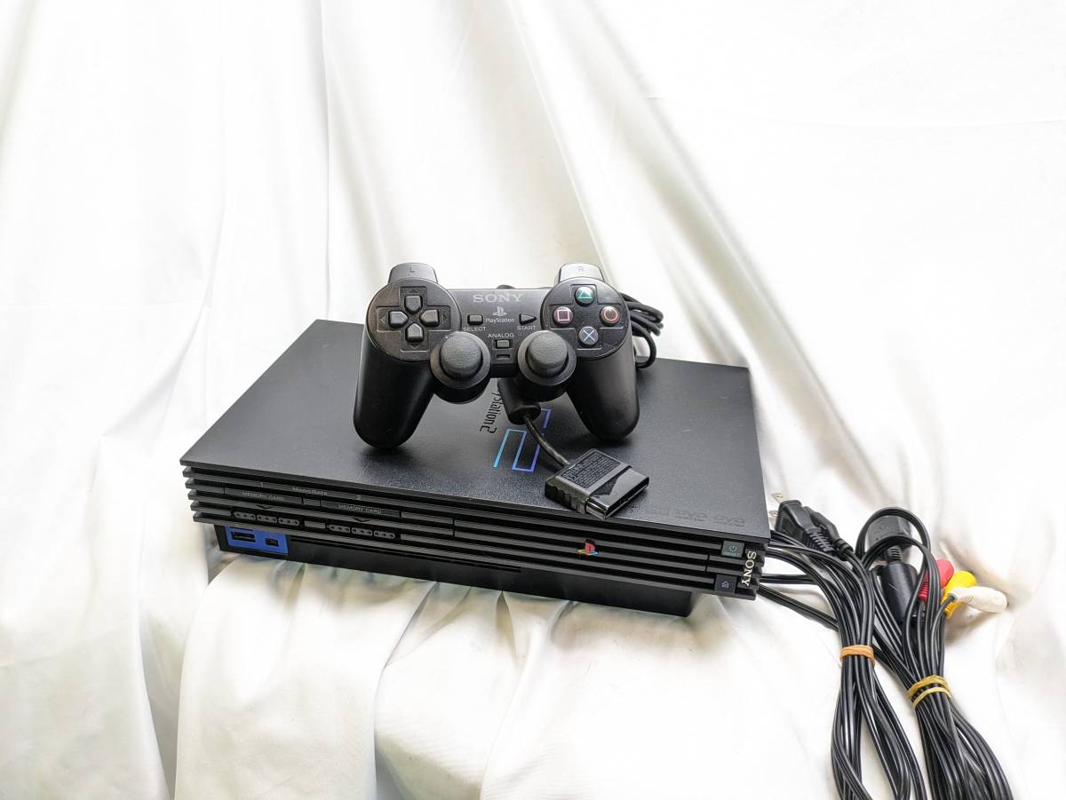 〔動作品〕SONY PlayStation2 PS2 SCPH-18000 本体 コントローラー セット　プレステ　プレイステーション_画像1