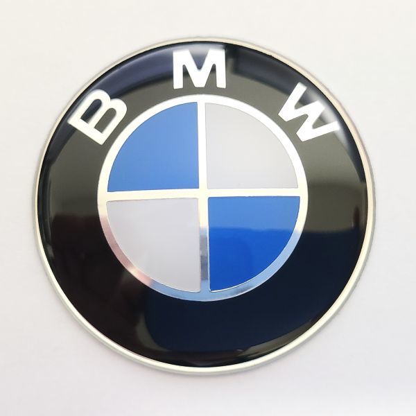 BMW エンブレム 45mm 用 ステアリング ハンドル 新品未使用 送料無料_画像1