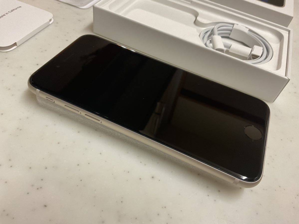 美品【Apple アップル】iPhone SE 第3世代 128GB SIMフリー 美品【Apple アップル】iPhone SE 第3世代 128GB SIMフリー