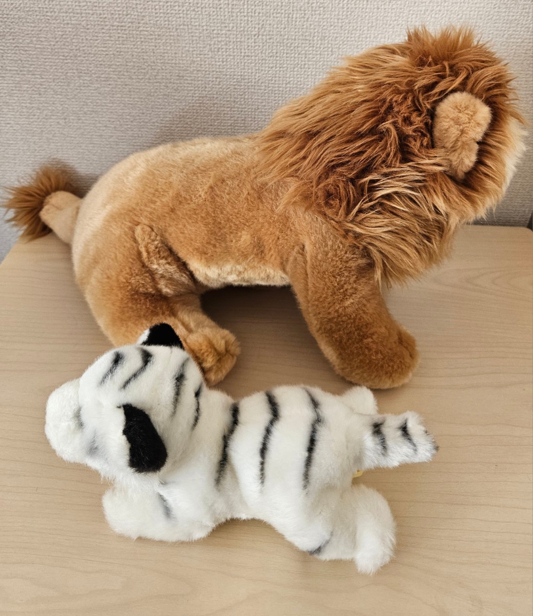  лев & тигр мягкая игрушка 