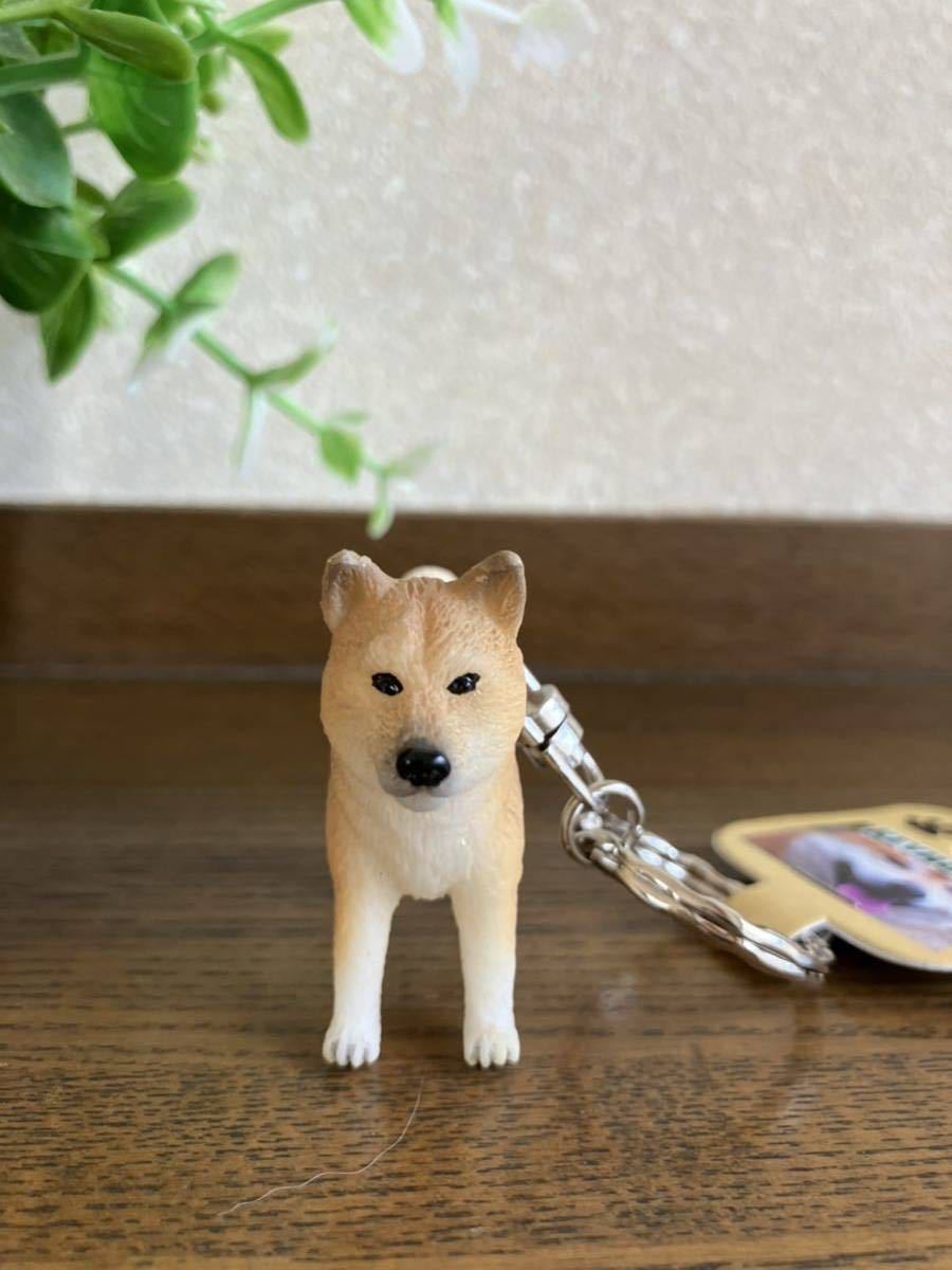 かわいい犬のフィギュアキーホルダー♪柴犬　しば犬　赤柴　キーリング_画像4