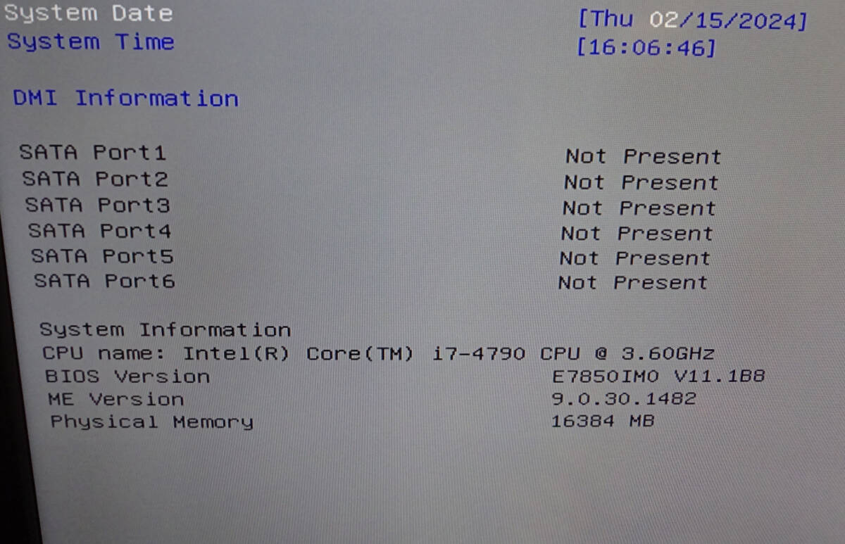 MSI マザボード Z87-S01 /CPU i7-4790 /メモリ 16GB_画像8