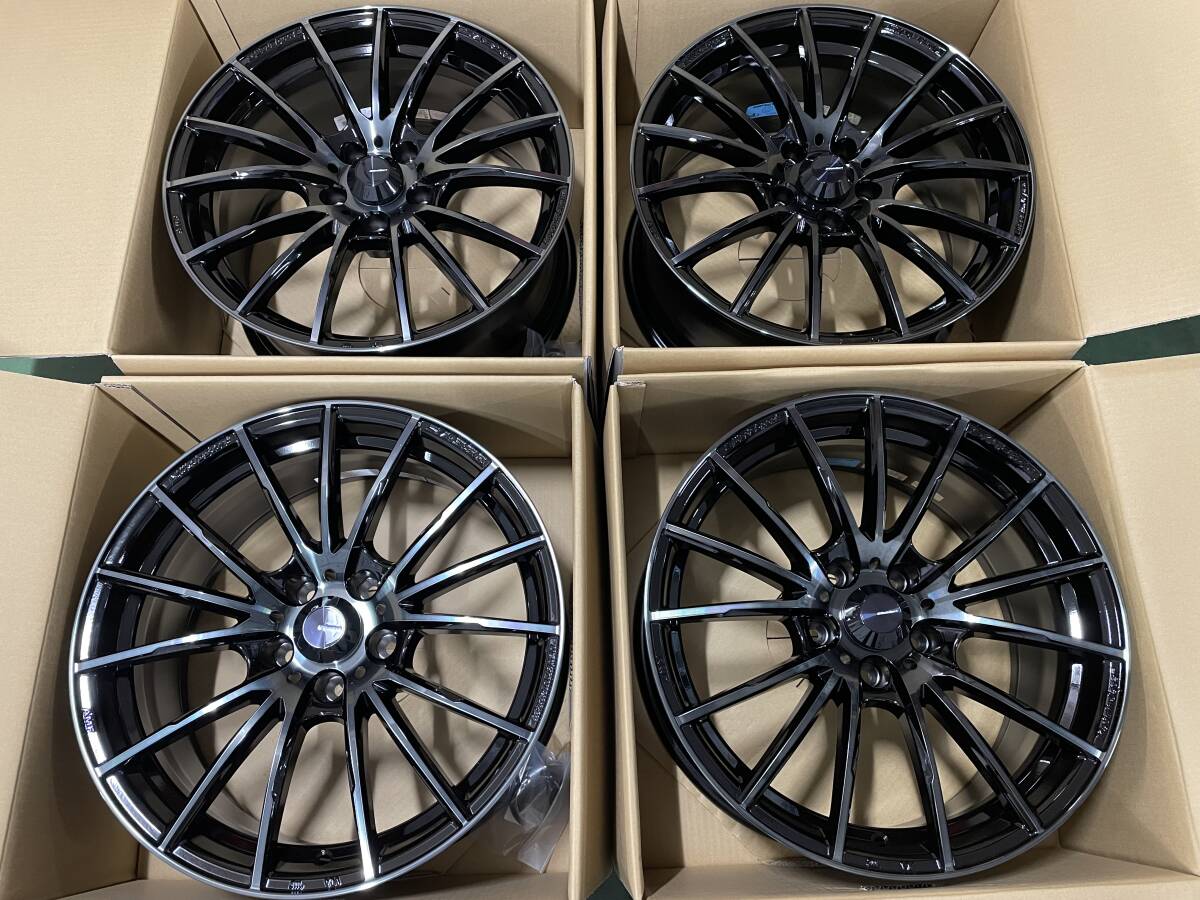 新品 WEDS ウェッズスポーツ SA35R 18x8.5+50 5/114.3 WBC WRX STI VAB WRX S4 VBH VAG インプレッサ GRB GRF GVB GVF GDB 4本セット在庫有_画像1