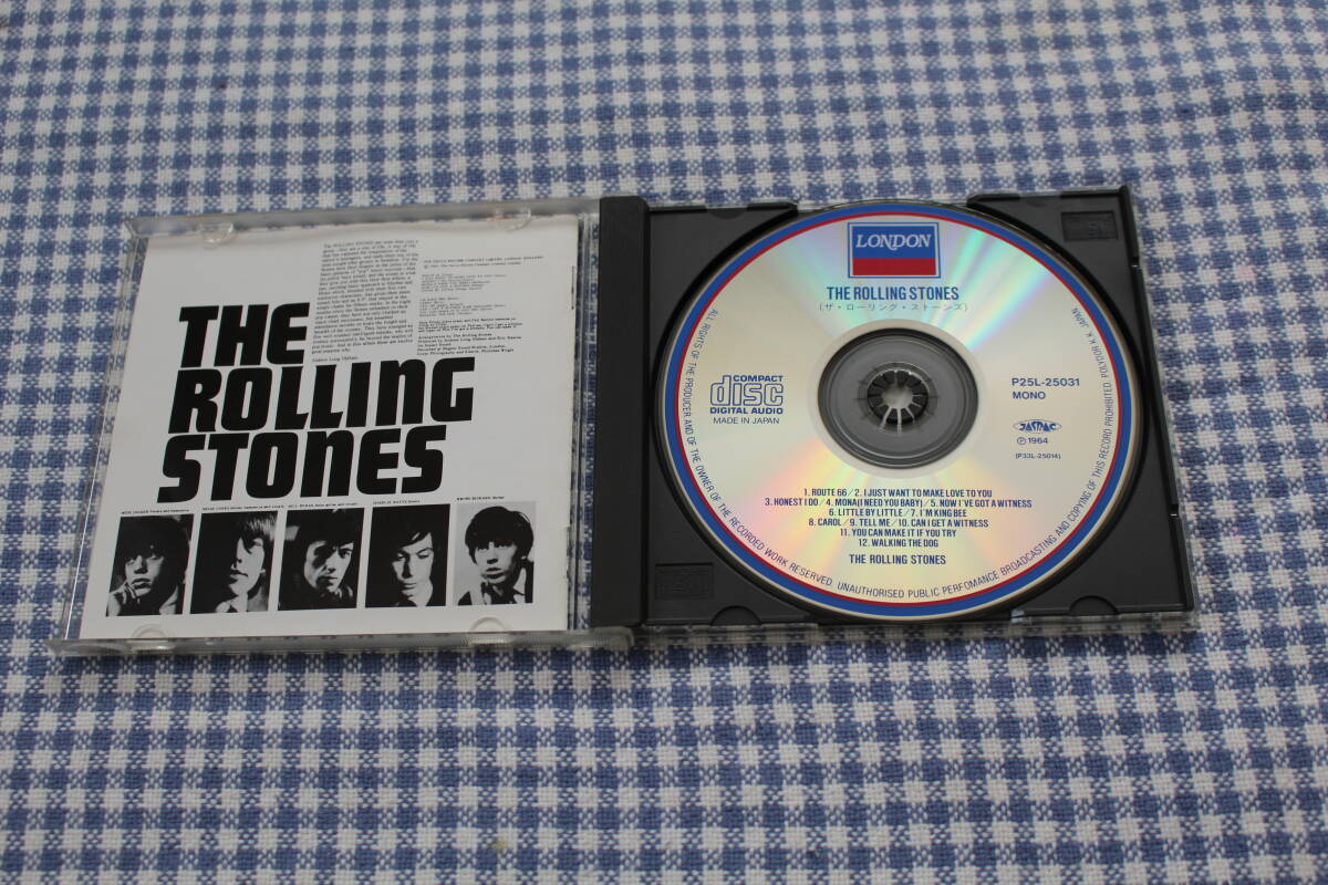 CD 国内盤 the Rolling Stones ザ・ローリングストーンズ  ファースト P25L-25031 対訳 ミック・ジャガー キース・リチャーズの画像2